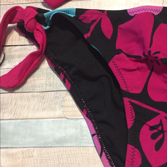 NWT Aeropostale Hawaiian Tropical Floral Bikini - Picture 4 of 5